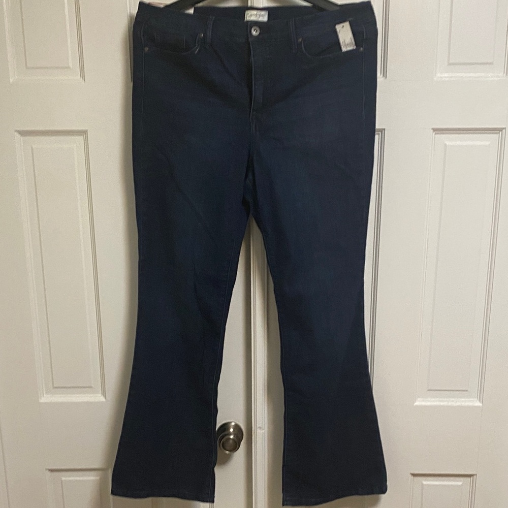 Jessica Simpson Dark Blue Flare Jeans